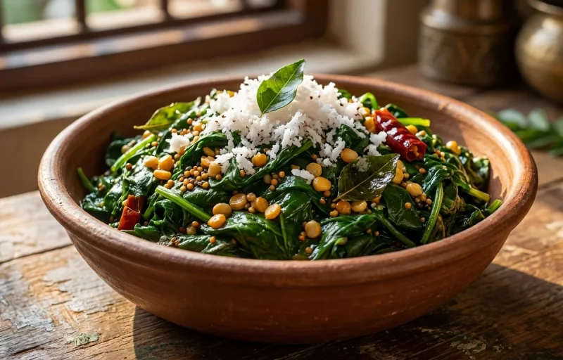 Spinach Palya