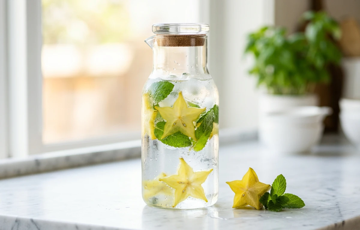 Star Fruit Infused Water