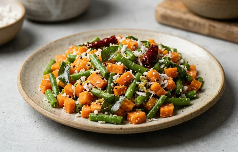 Steamed Carrots and Green Beans