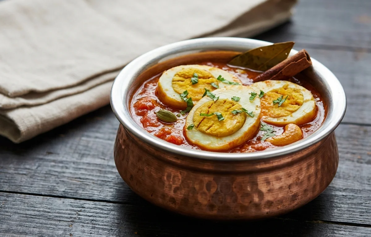 Stuffed Egg Curry