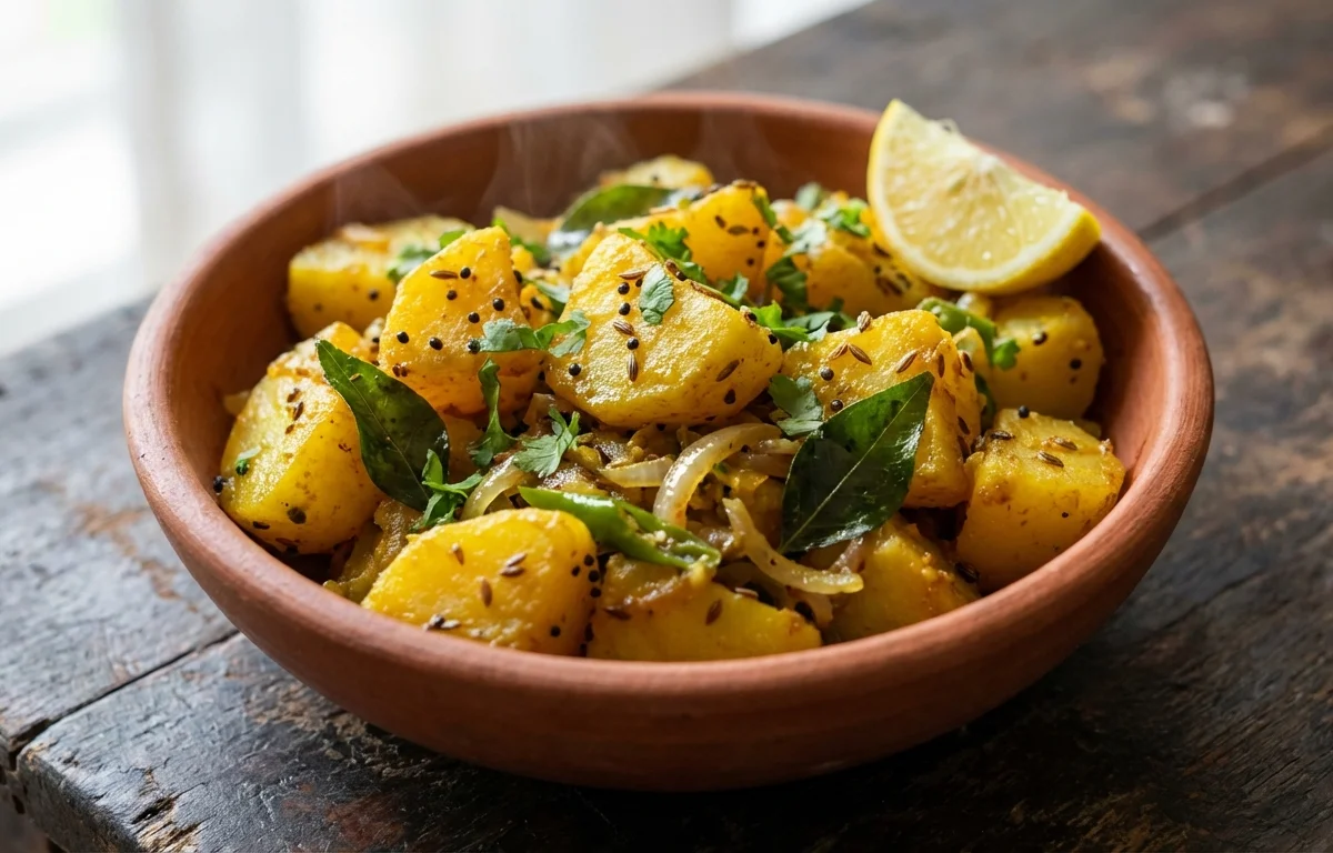 Sukhi Batata Bhaji