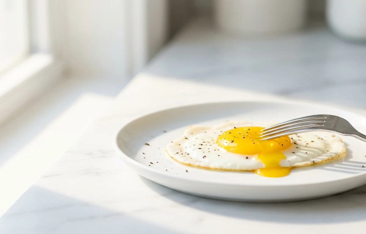 Sunny-Side-Up Fried Egg