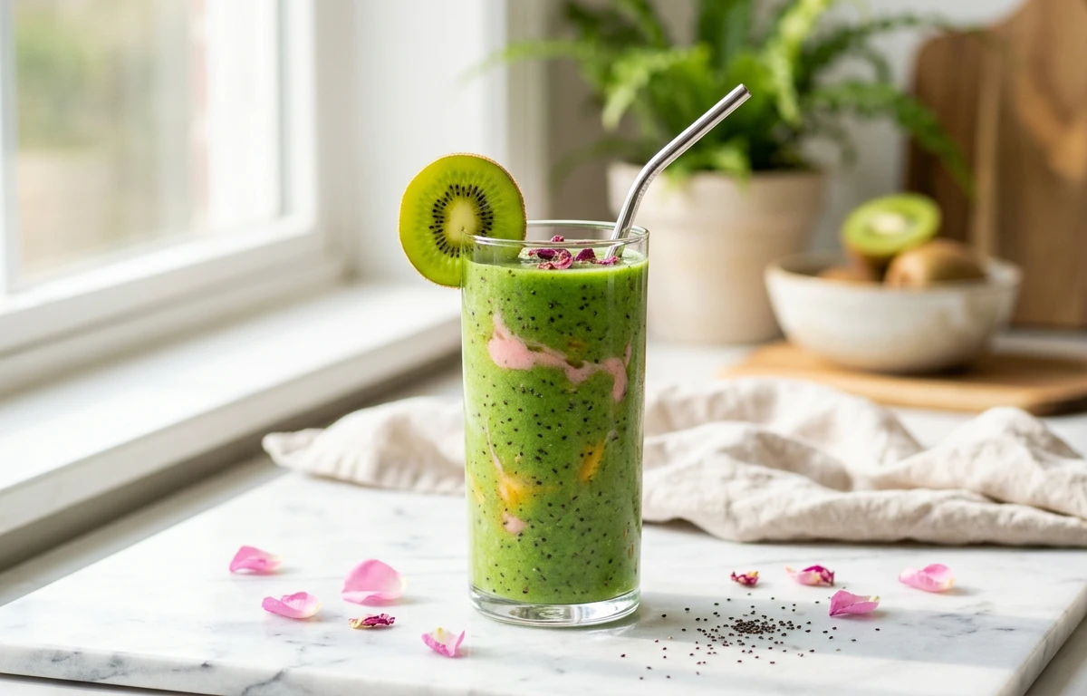 Super Green Kiwi Smoothie