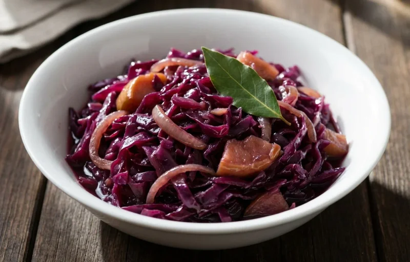 Sweet and Sour Red Cabbage