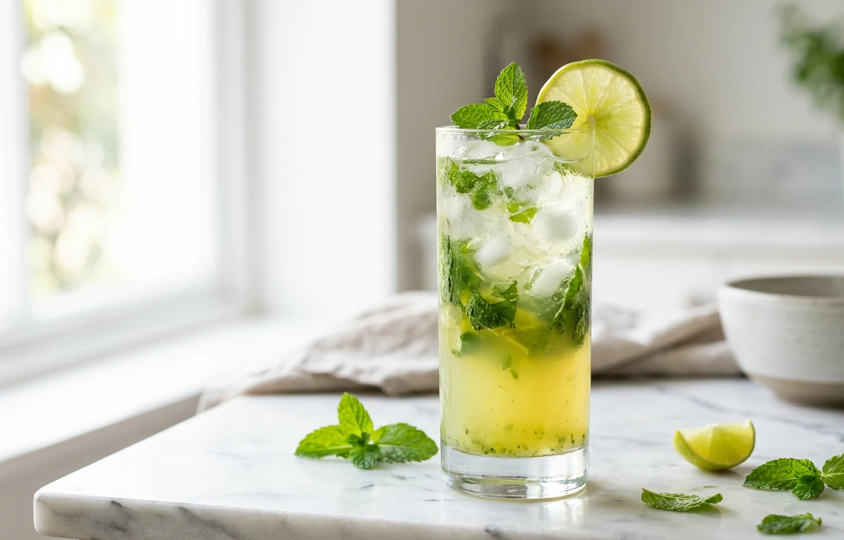 Sweet Lime & Mint Cooler