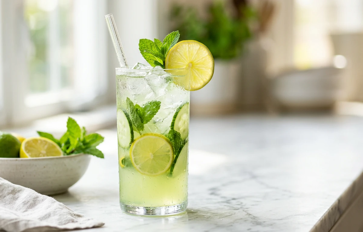 Sweet Lime & Cucumber Cooler