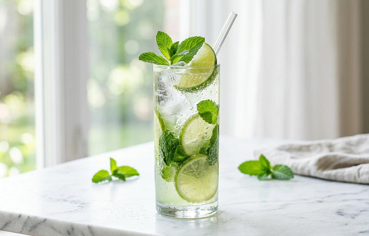 Sweet Lime & Mint Spritzer