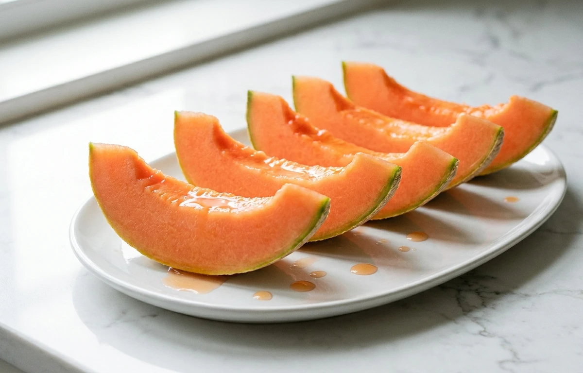 Sweet Melon Wedges