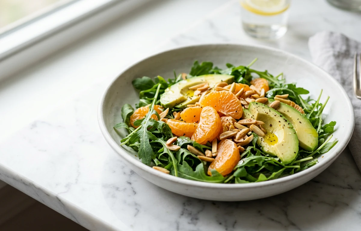 Tangerine & Avocado Salad