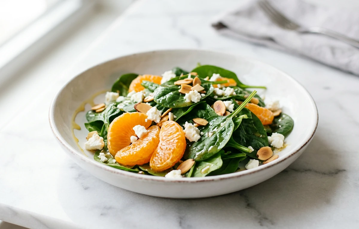 Tangerine & Spinach Salad