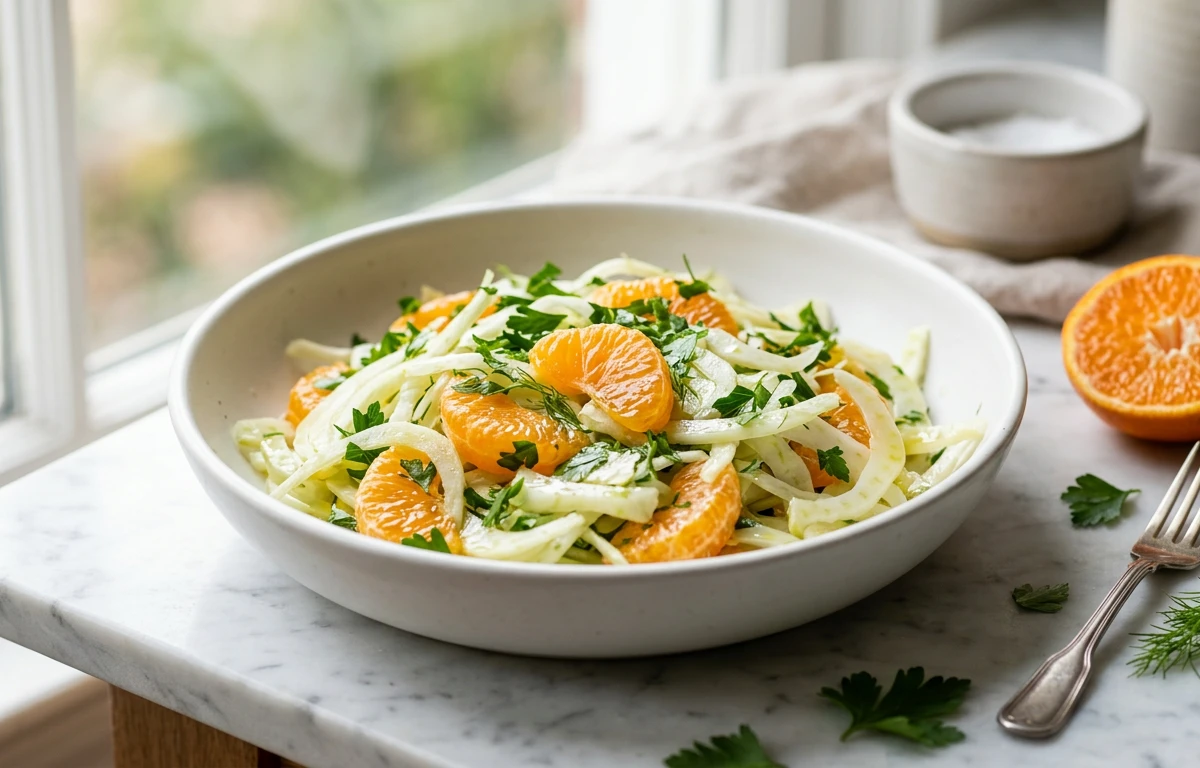Tangerine & Fennel Slaw