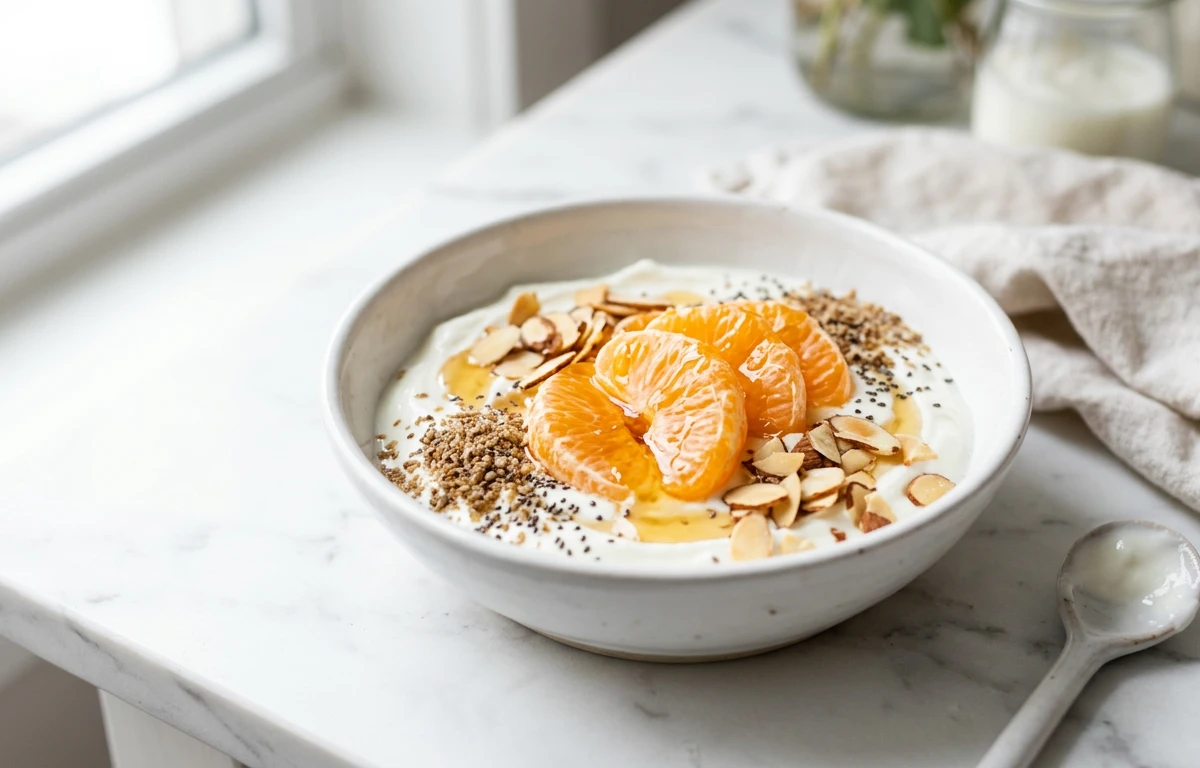 Tangerine Yogurt Bowl