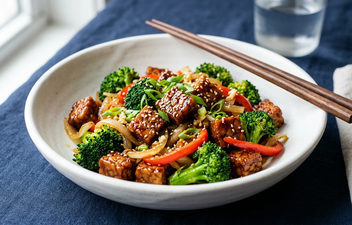 Tempeh & Broccoli Stir-fry