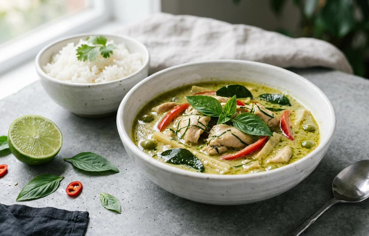 Thai Green Curry with Chicken