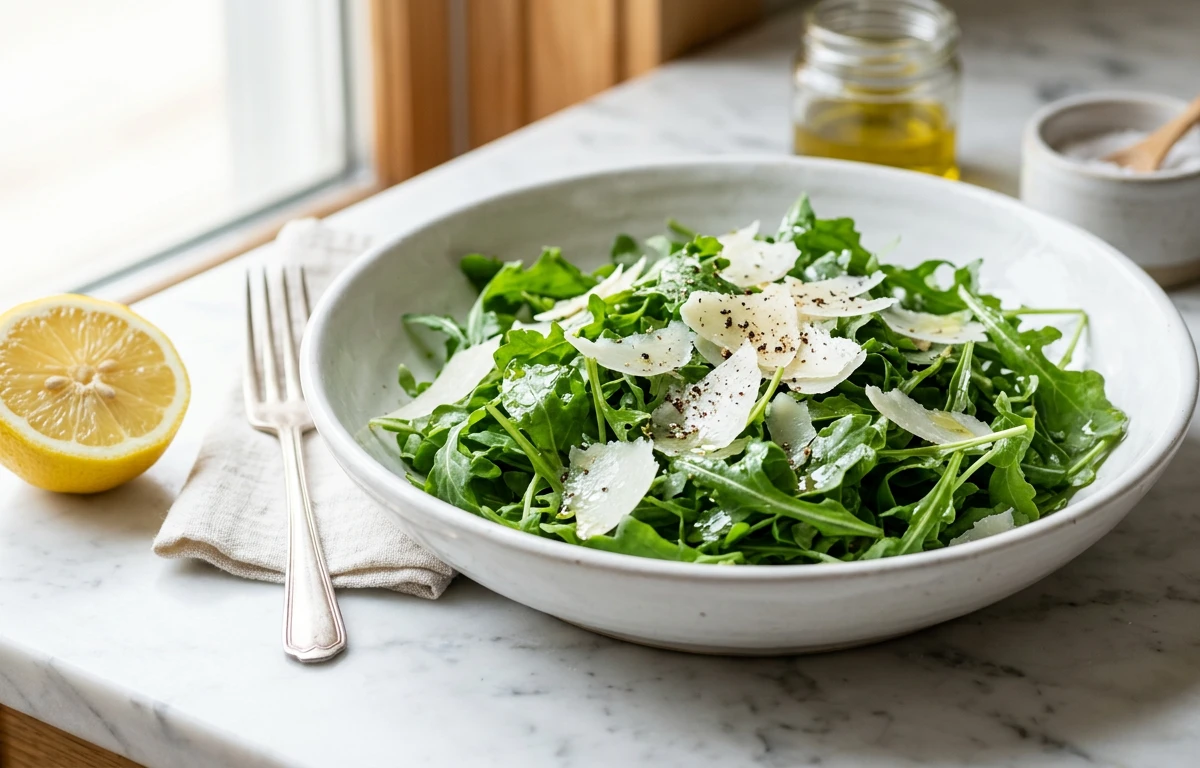 The Perfect Simple Arugula Salad