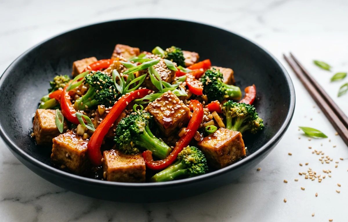 Tofu & Broccoli Stir-fry