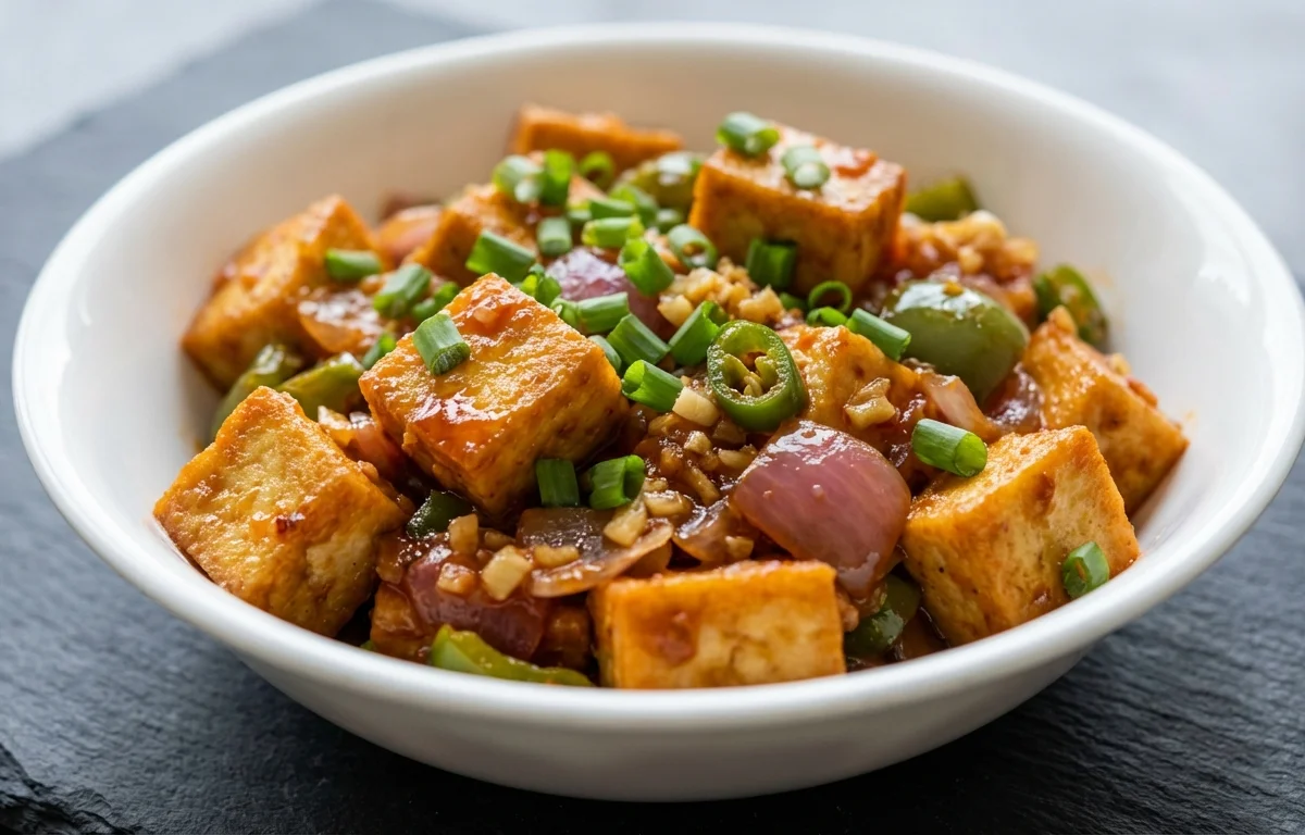 Tofu in Hot Garlic Sauce
