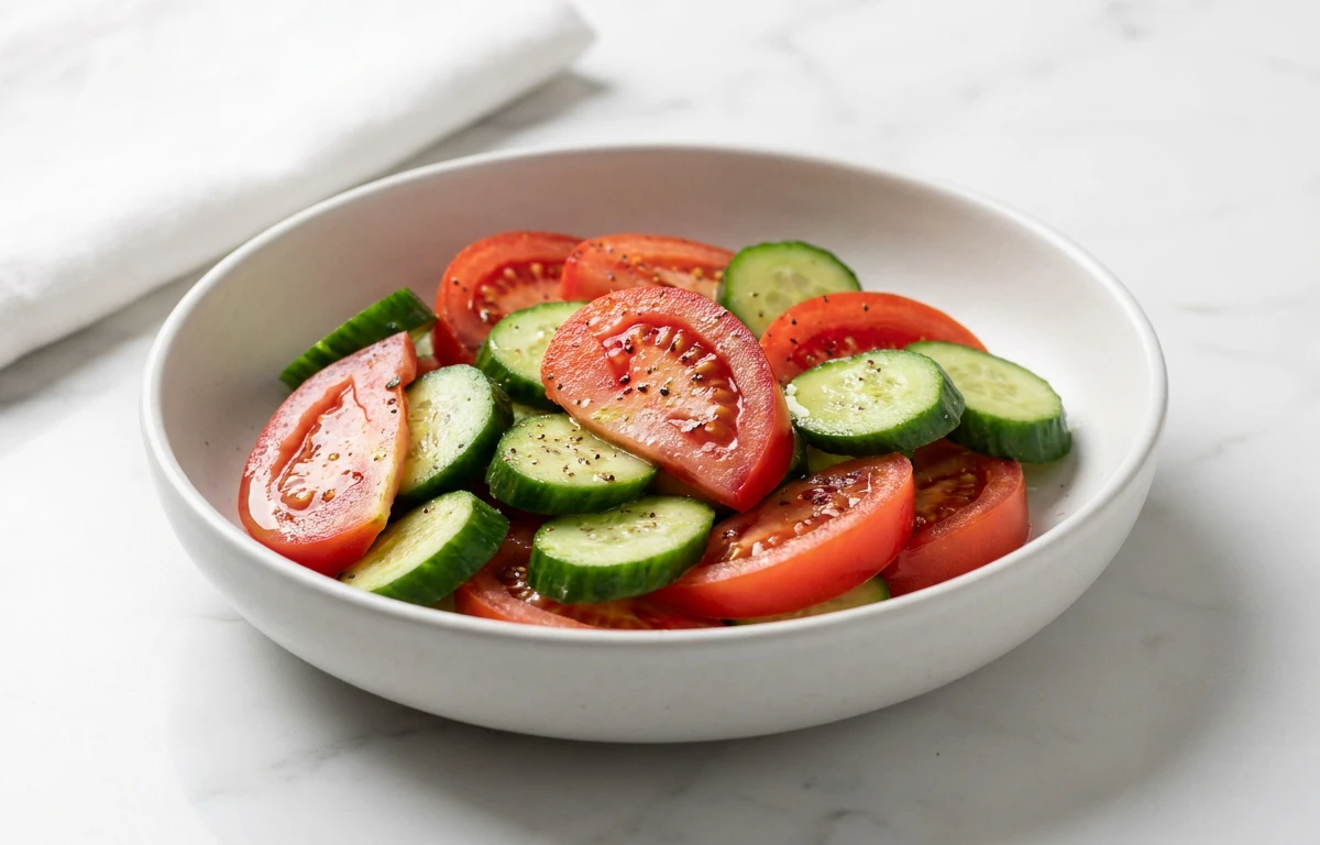 Tomato-Cucumber Side