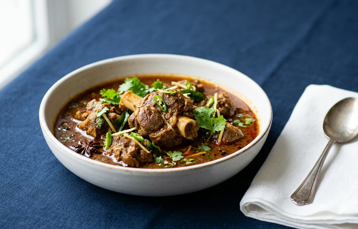 Traditional Mutton Head Curry