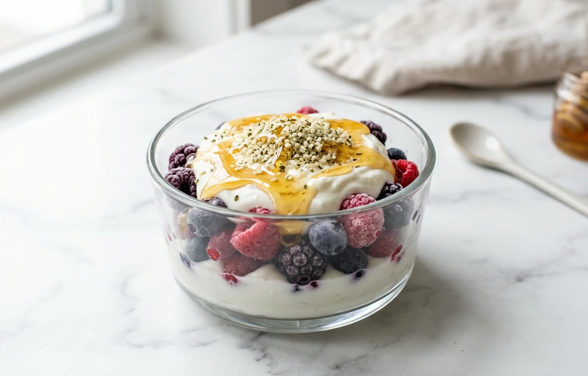 Triple Berry Greek Yogurt