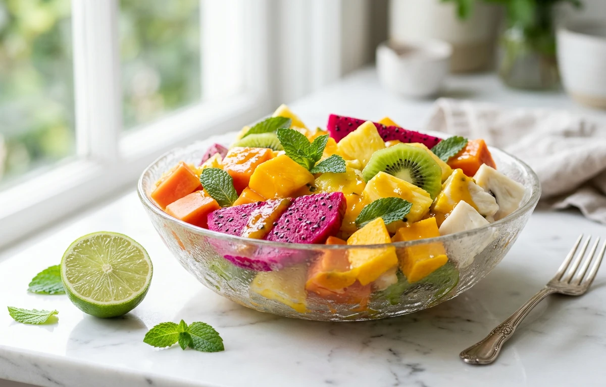 Tropical Fruit Salad with Soursop
