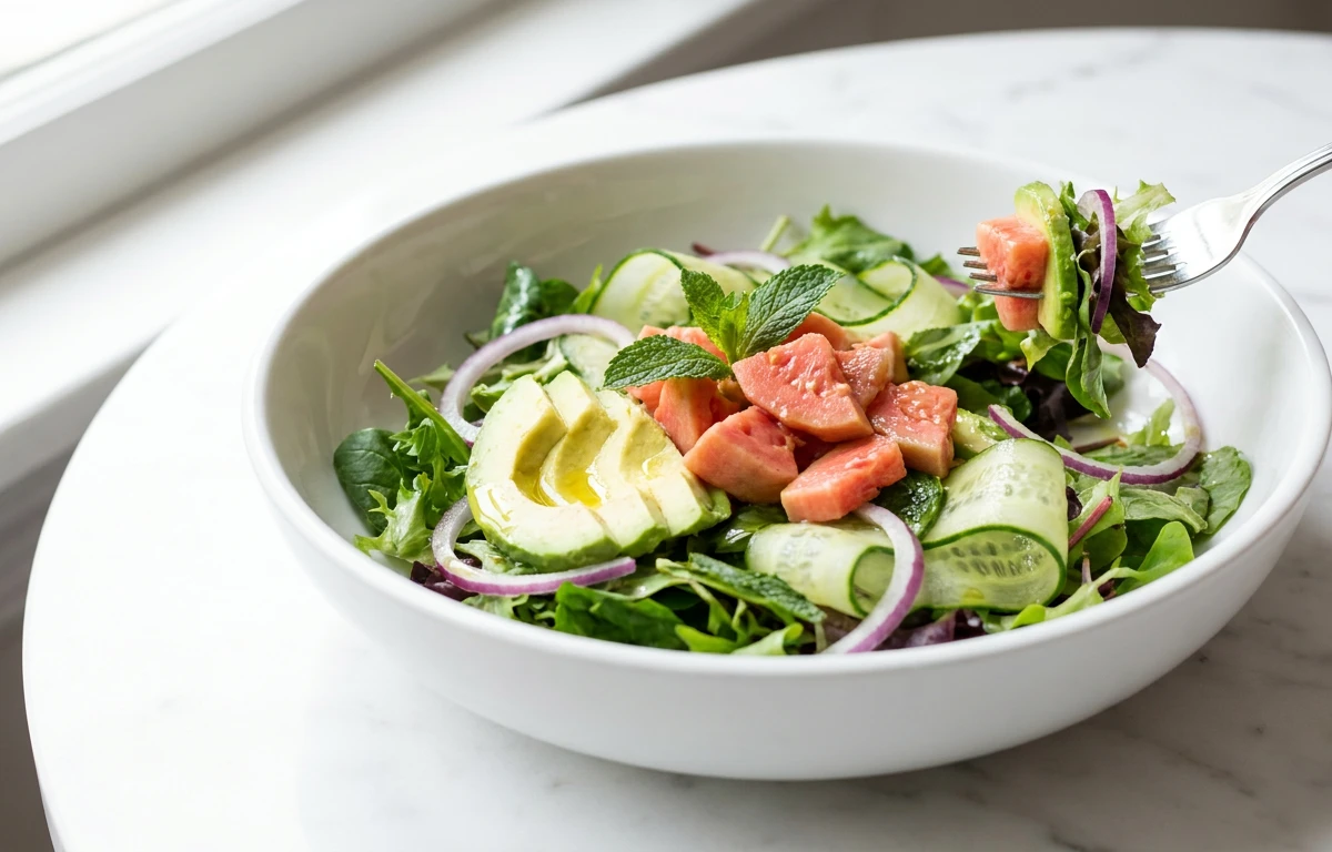 Tropical Guava & Avocado Salad