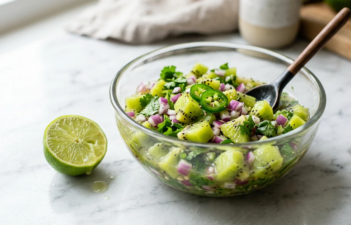 Tropical Kiwi & Jalapeño Salsa