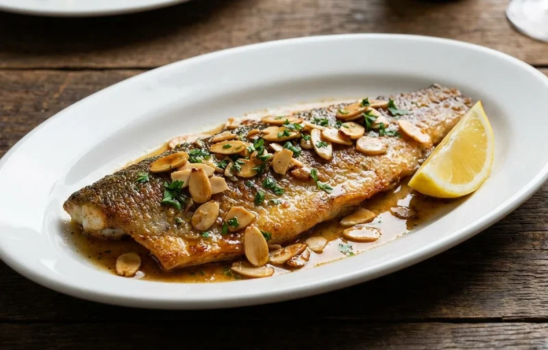 Trout Almondine