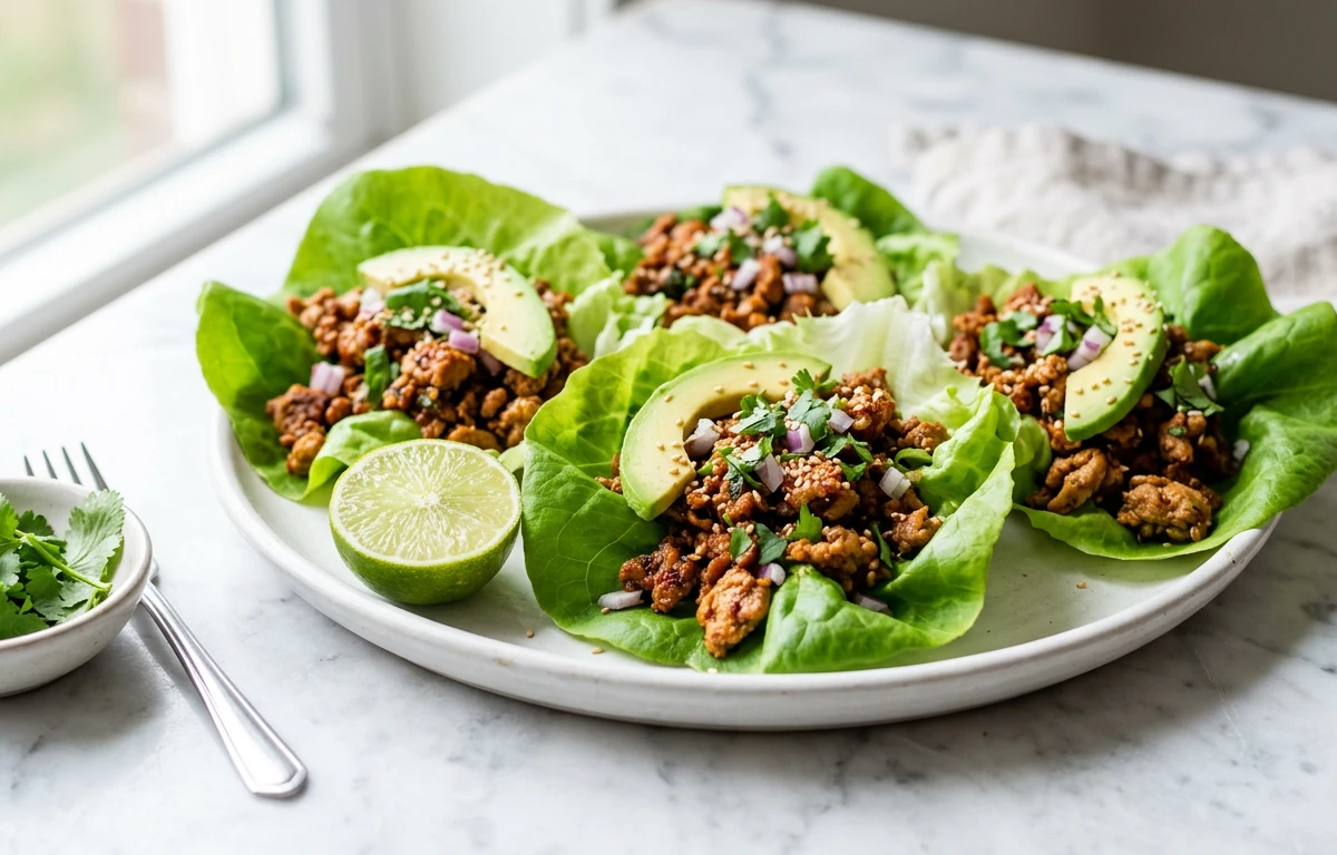 Turkey & Avocado Lettuce Wraps