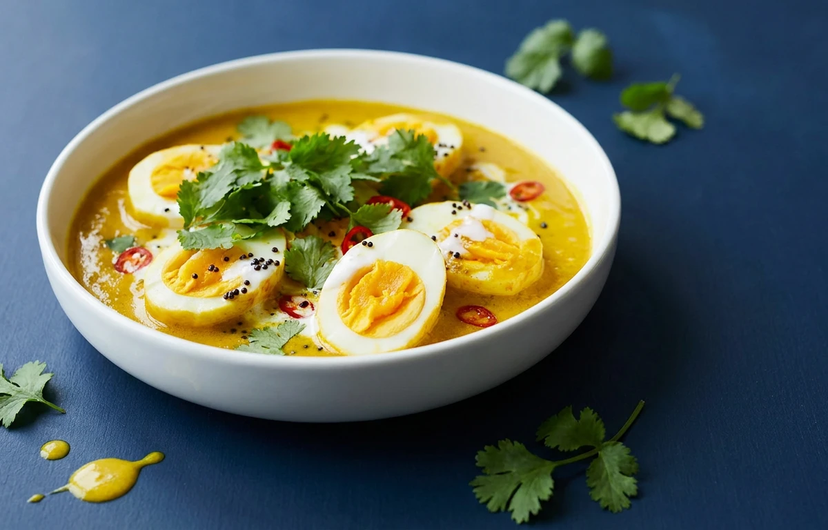 Turmeric Egg Curry