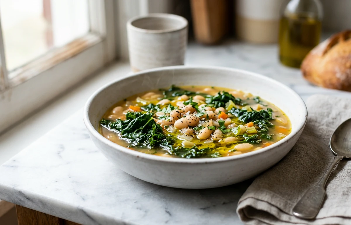 Tuscan White Bean & Kale Soup