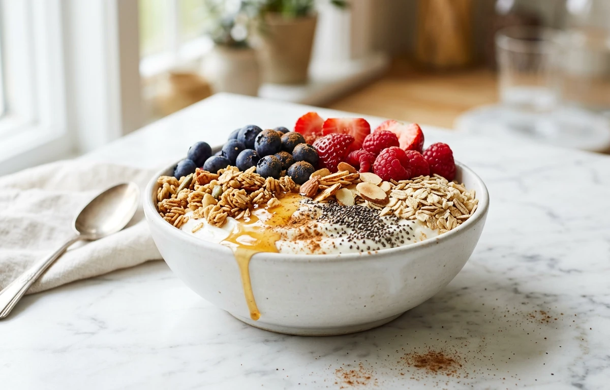 Ultimate Greek Yogurt & Berry Bowl