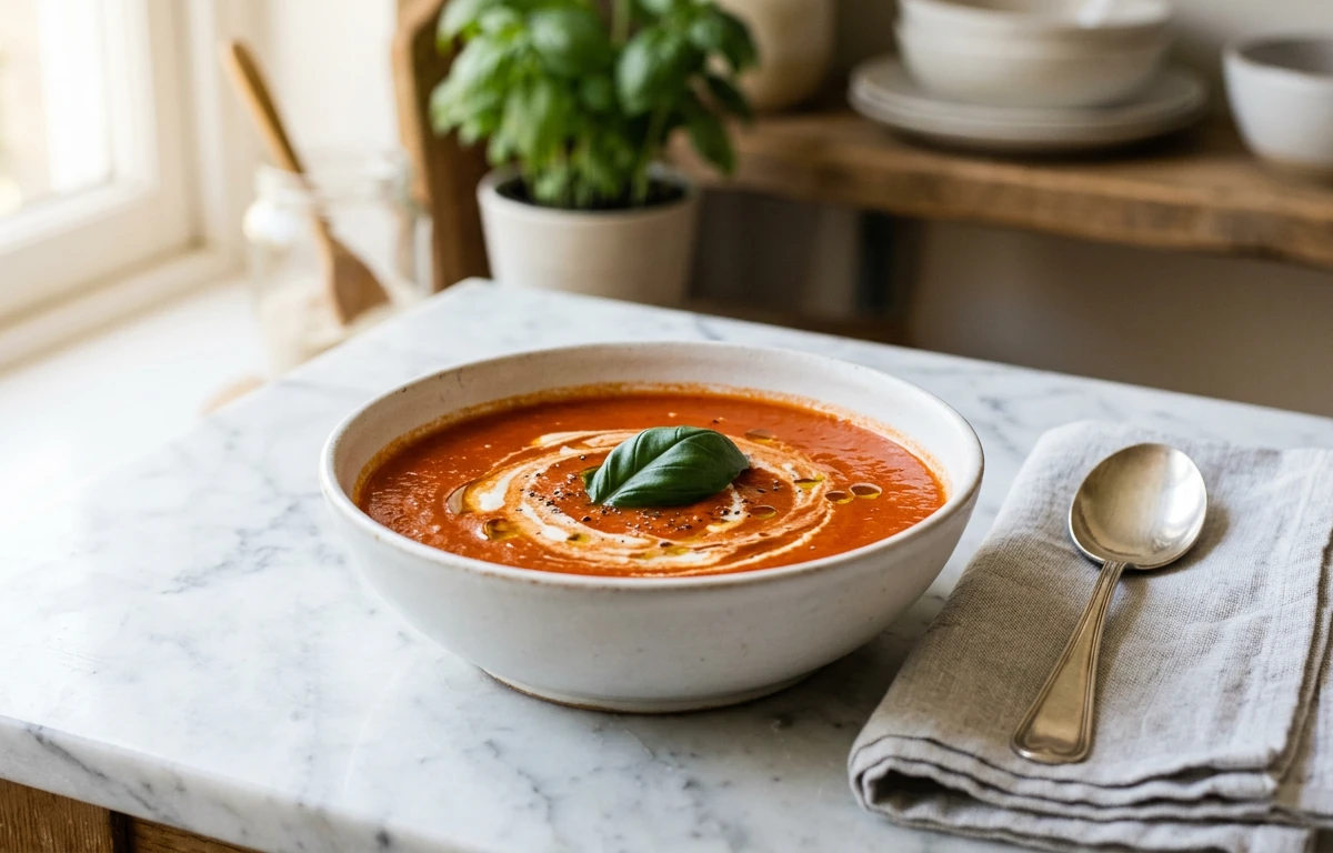 Vegan Creamy Tomato Soup