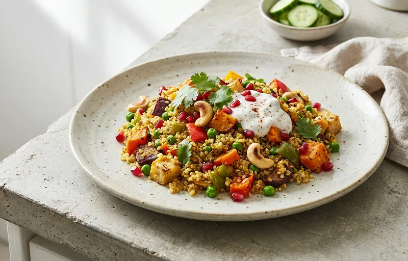 Vegetable Quinoa Pulao