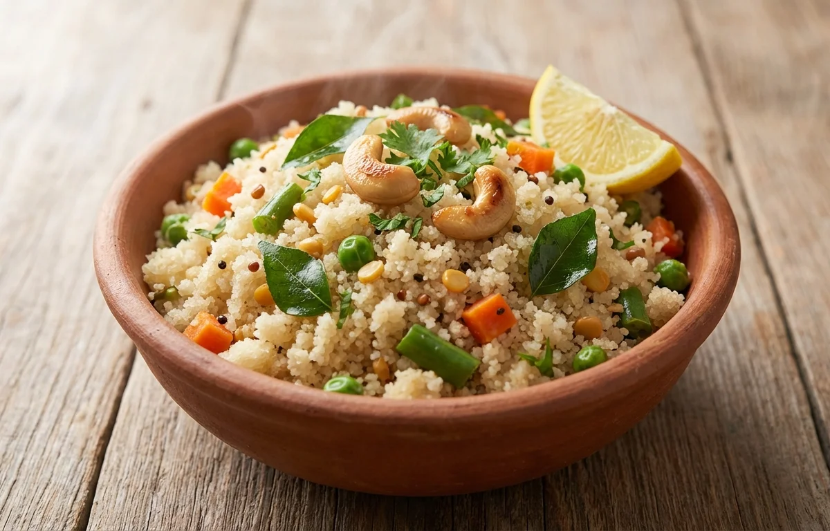 Vegetable Rava Upma