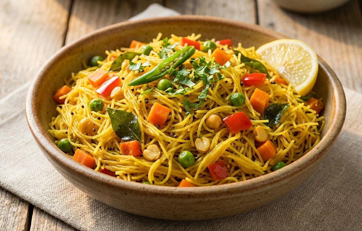 Vegetable Seviyan Upma