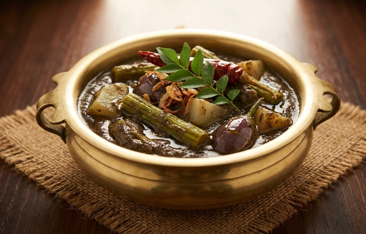 Vegetable Theeyal