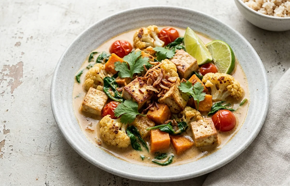 Vegetable Tofu Curry