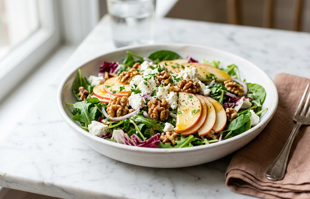 Walnut & Goat Cheese Salad
