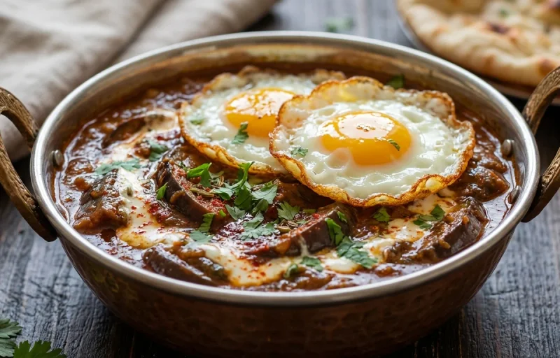 Wangan Hachi with Fried Eggs