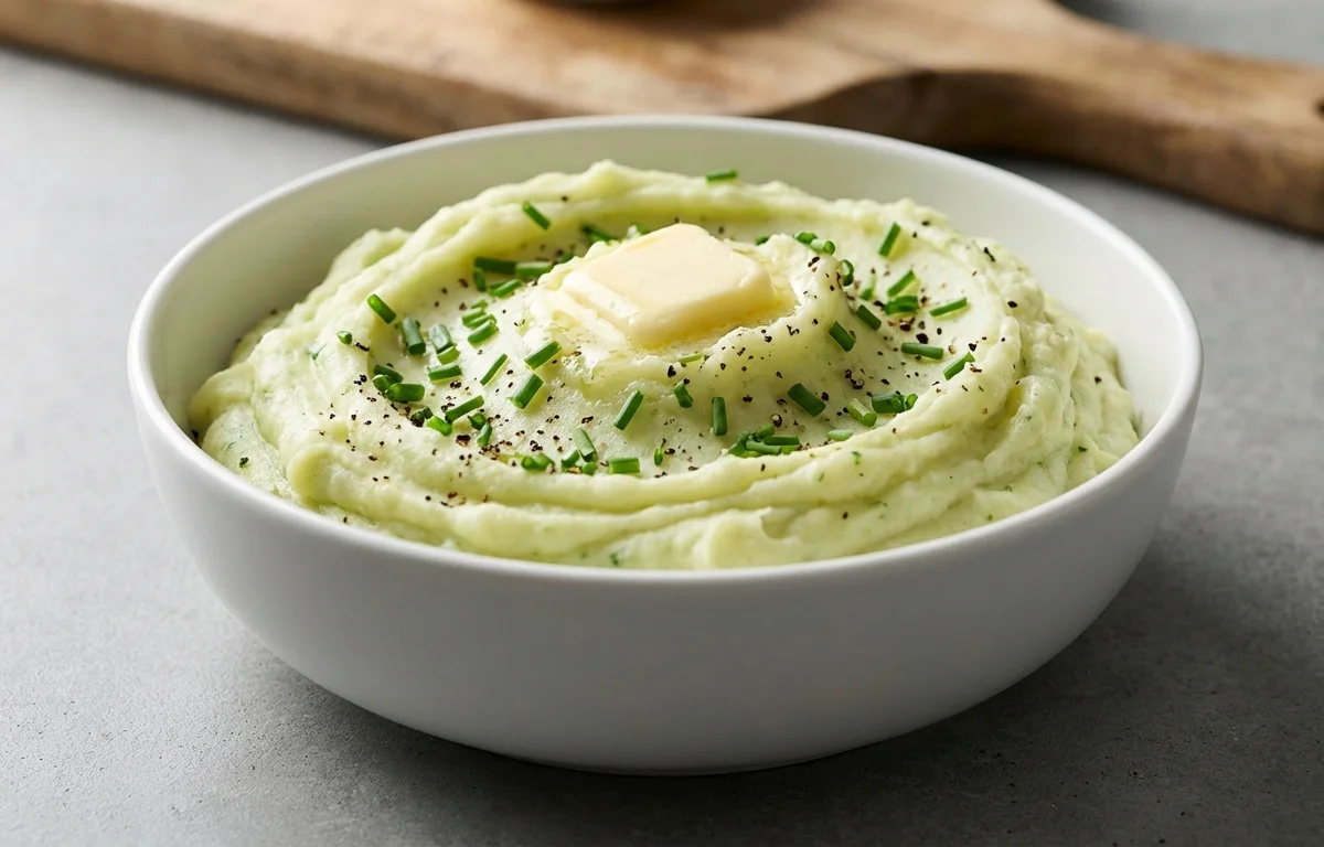Wasabi Mashed Potatoes