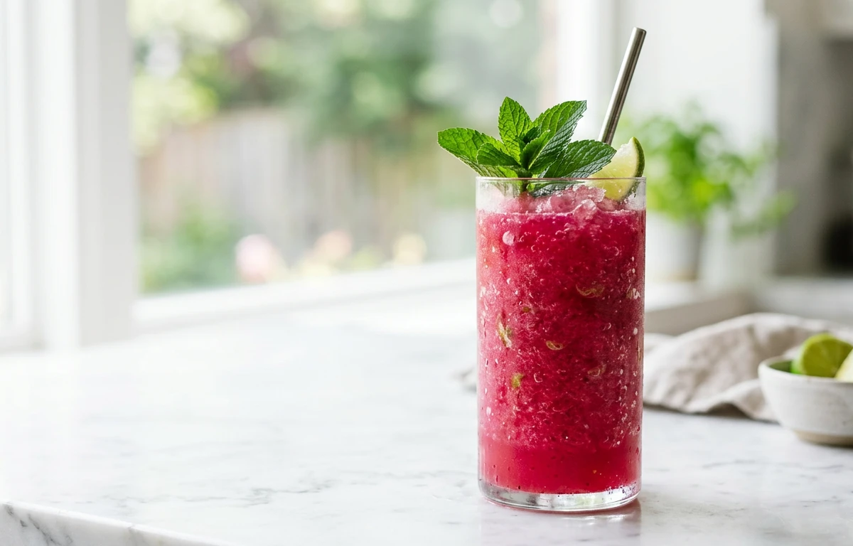 Watermelon-Lime Slushie