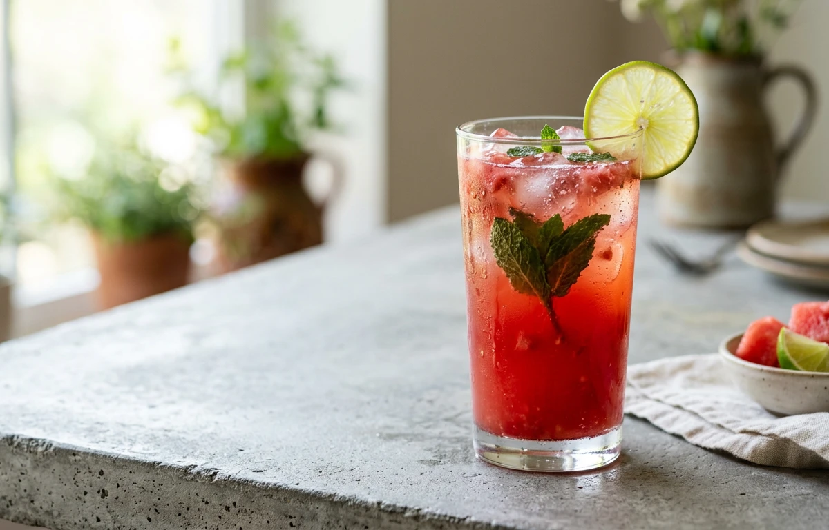 Watermelon Mint Agua Fresca