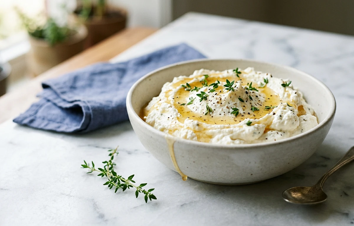 Whipped Feta with Honey & Thyme