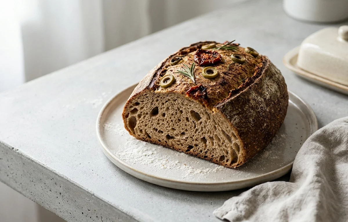 Whole-Grain Crusty Bread