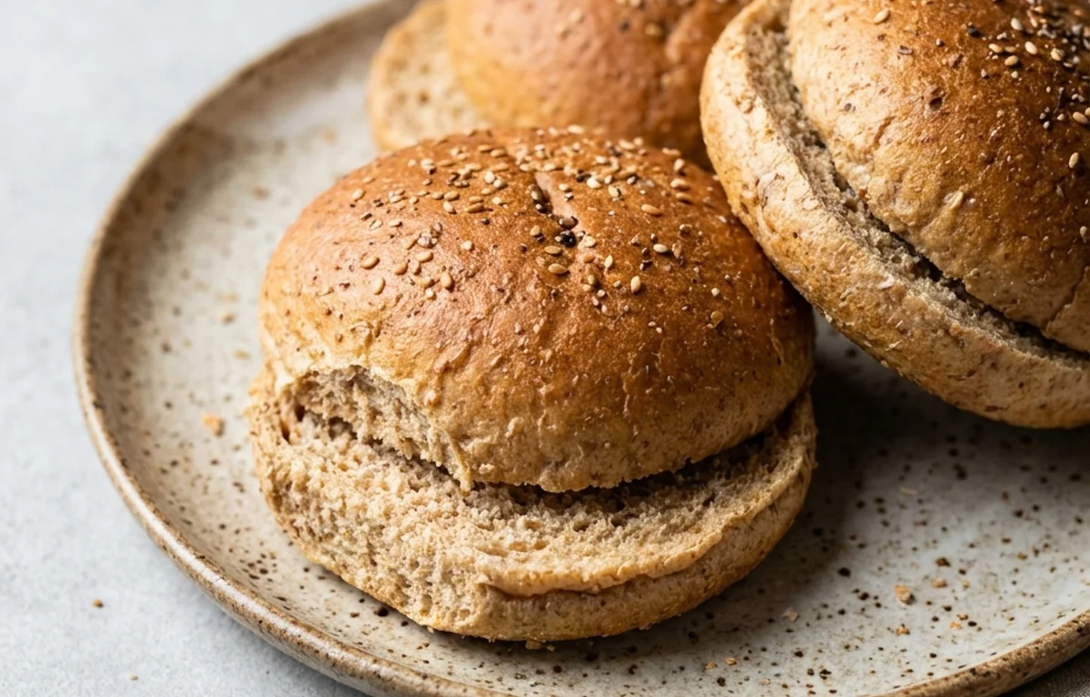 Whole-Wheat Burger Buns