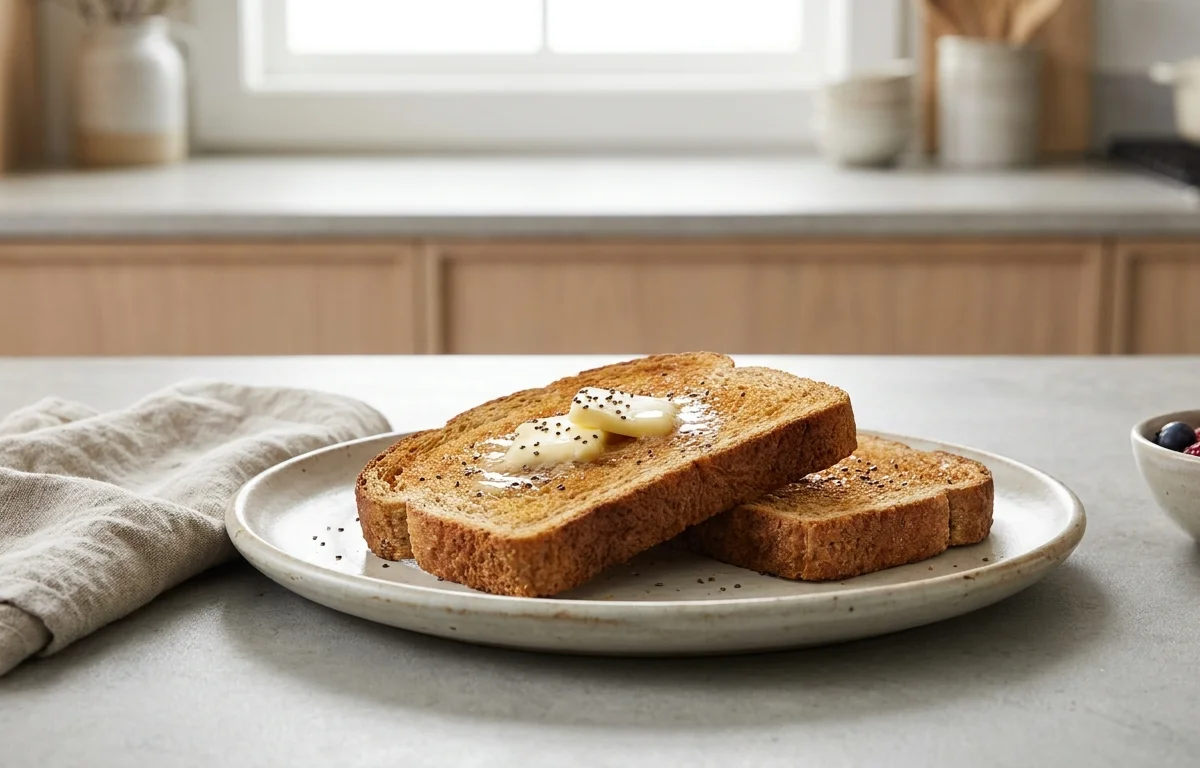 No-Salt-Added Whole Wheat Toast