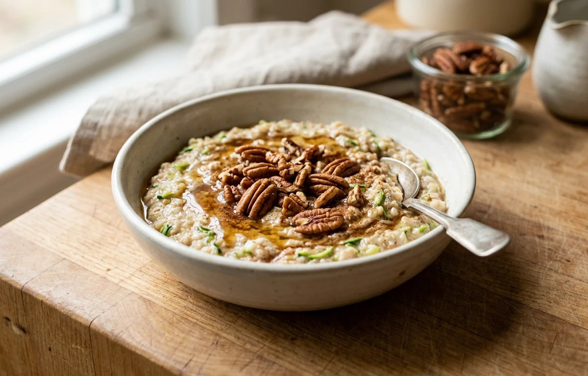 Zucchini Bread Oatmeal