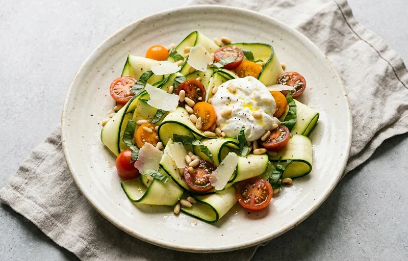 Zucchini Ribbon Salad
